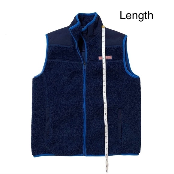 Vineyard Vines Boy’s Sherpa Fleece Lined Vest Large - Picture 10 of 12